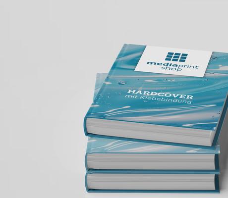 Hardcover mit Klebebindung